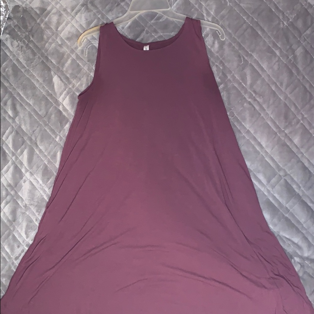 Womens Zenana T Shirt Sleeveless Dress